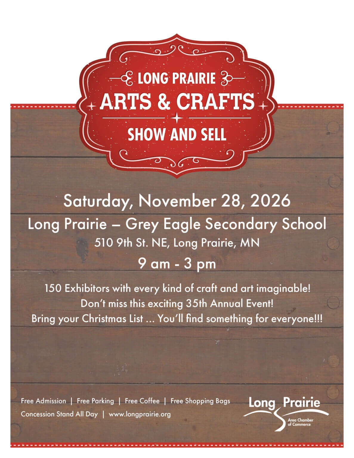 Prairie Craft Arts & Crafts - Long Prairie Area Chamber of Commerce